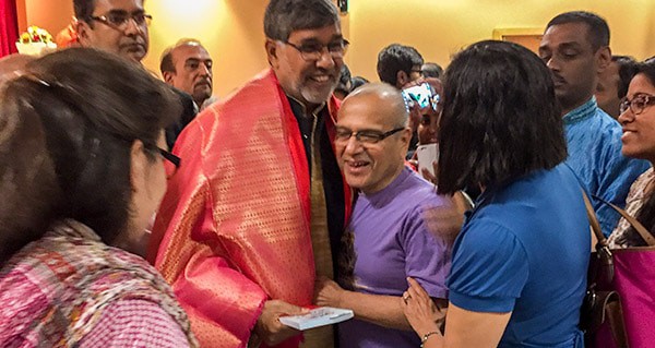 Dr Kailash Satyarthi and Vijay Dixit
